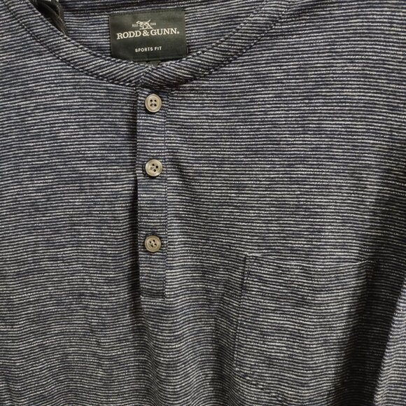 Rodd & Gunn Navy_NWT Men’s XL Long Sleeve Shirt - Picture 8 of 10